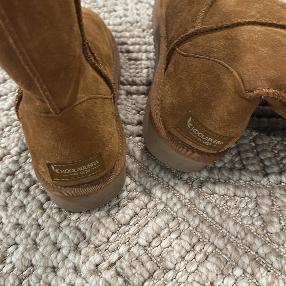 Kookaburra size 7 tan suede - Picture 3 of 5